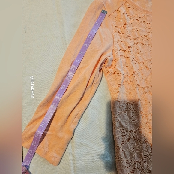 Croft n Barrow Light Orange top - Picture 6 of 8